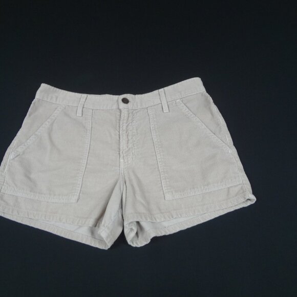 L.E.I. LEI BEIGE OFF WHITE CORDUROY SHORTS WOMENS JR SIZE 9 L242 - Picture 2 of 8
